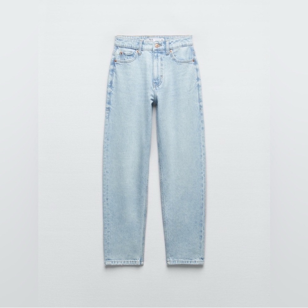 Zara high waisted 90s mom jeans